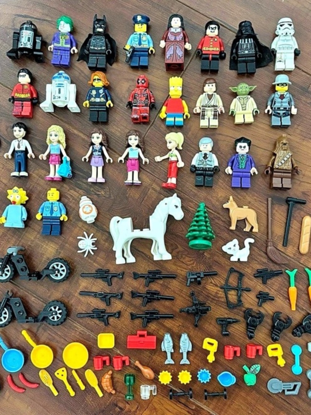 Multicolor Action Figure Toy Lot